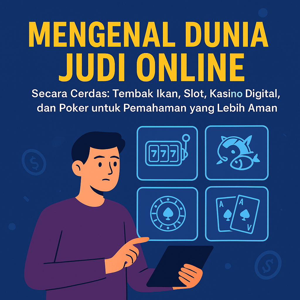 Mengenal Dunia Judi Online Secara Cerdas: Tembak Ikan, Slot, Kasino Digital, dan Poker untuk Pemahaman yang Lebih Aman